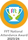 FFT National Attendance Award 2023/24 logo