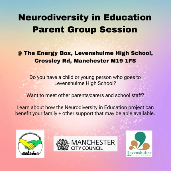 Neurodiversity event poster